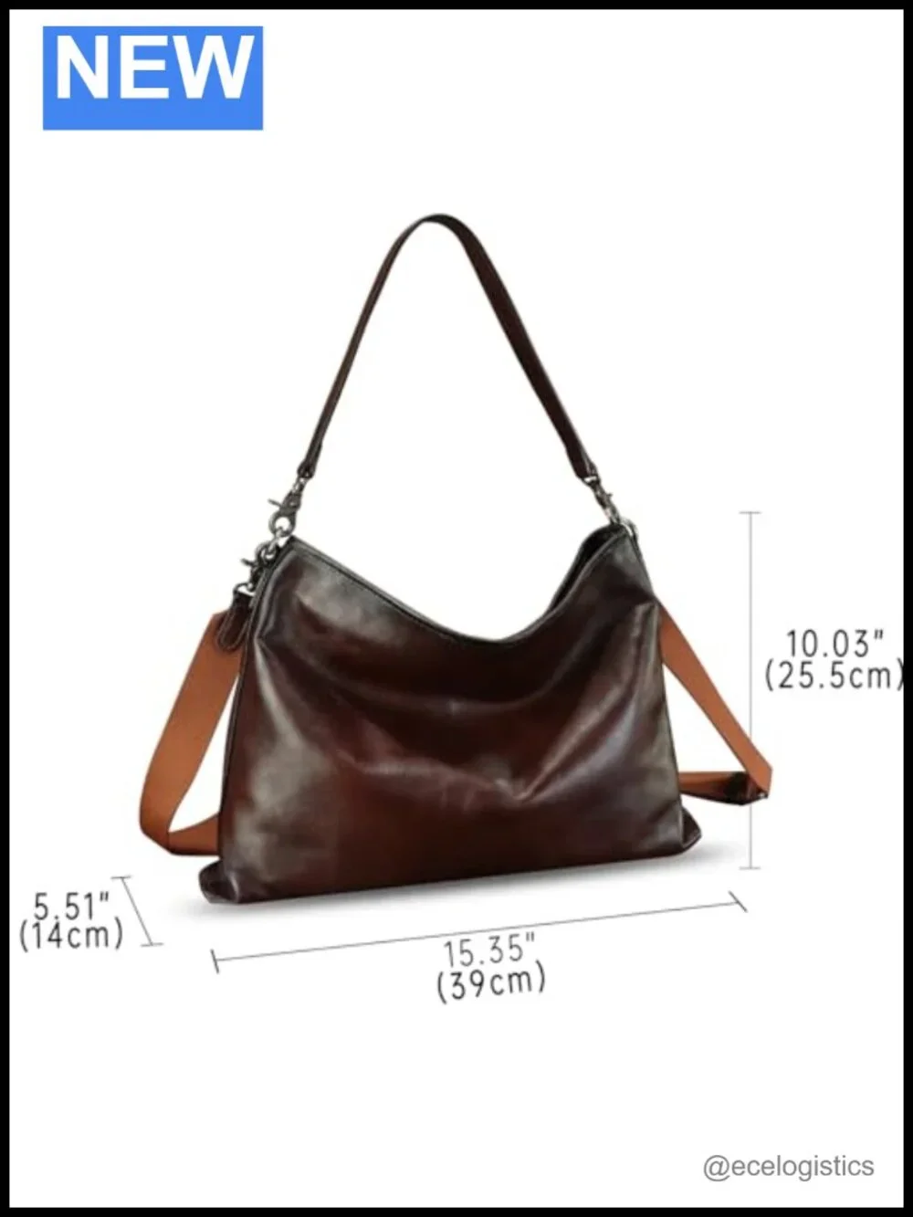 Genuine Leather Hobo Bag Women Tote Vintage Handmade Shoulder Satchel